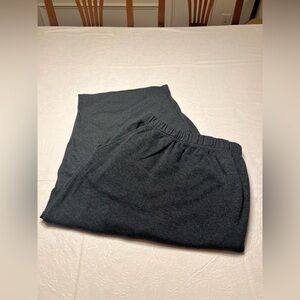 Woman Within Gray Capris